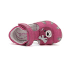 D.D.Step sandale fete 19-24 Dark Pink cu ursulet