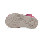 D.D.Step sandale fete 19-24 Dark Pink cu ursulet