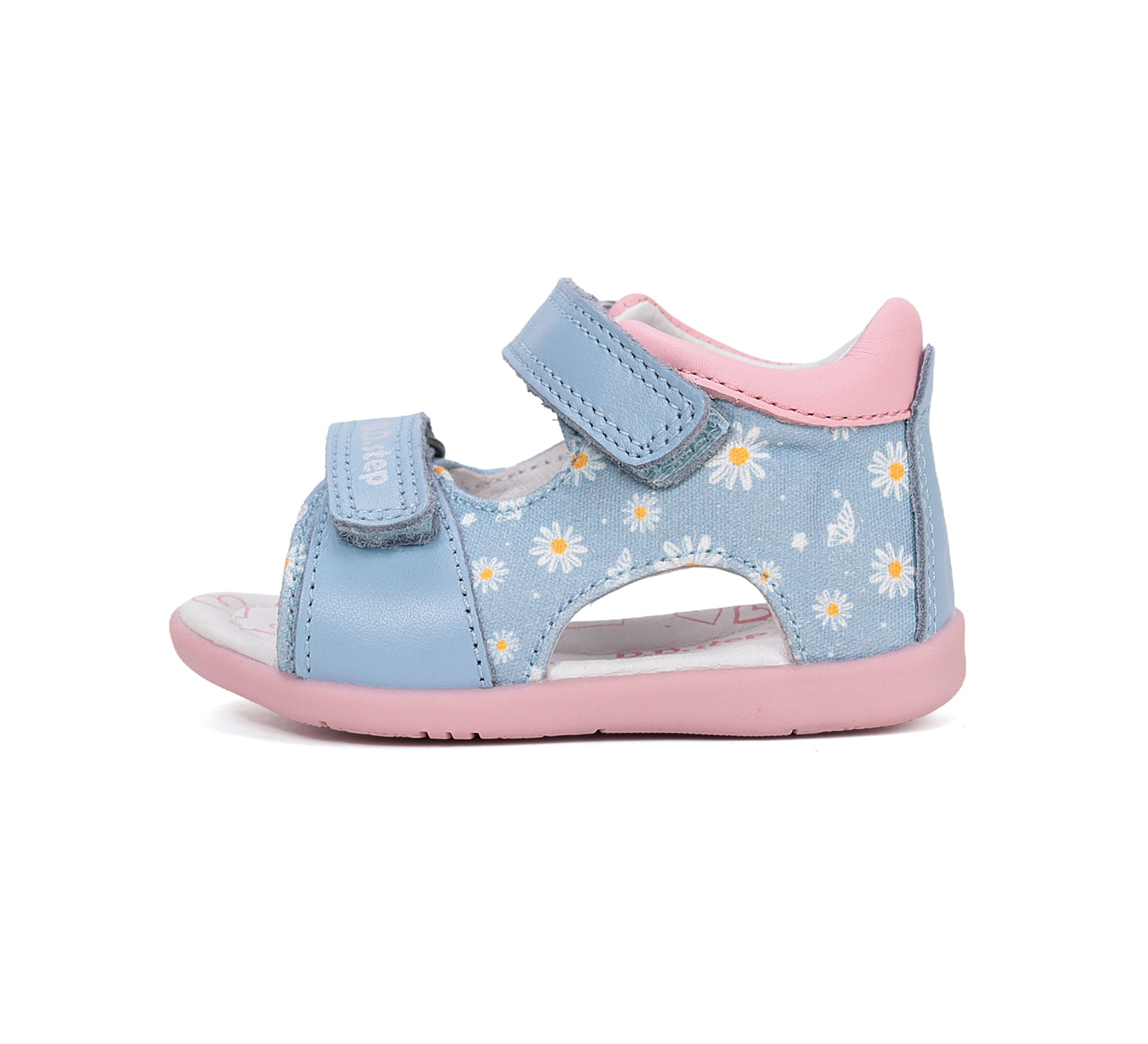 D.D.Step sandale fete 20-25 Aero Blue cu margarete Imagine secundară a produsului