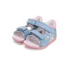 D.D.Step sandale fete 20-25 Aero Blue cu margarete