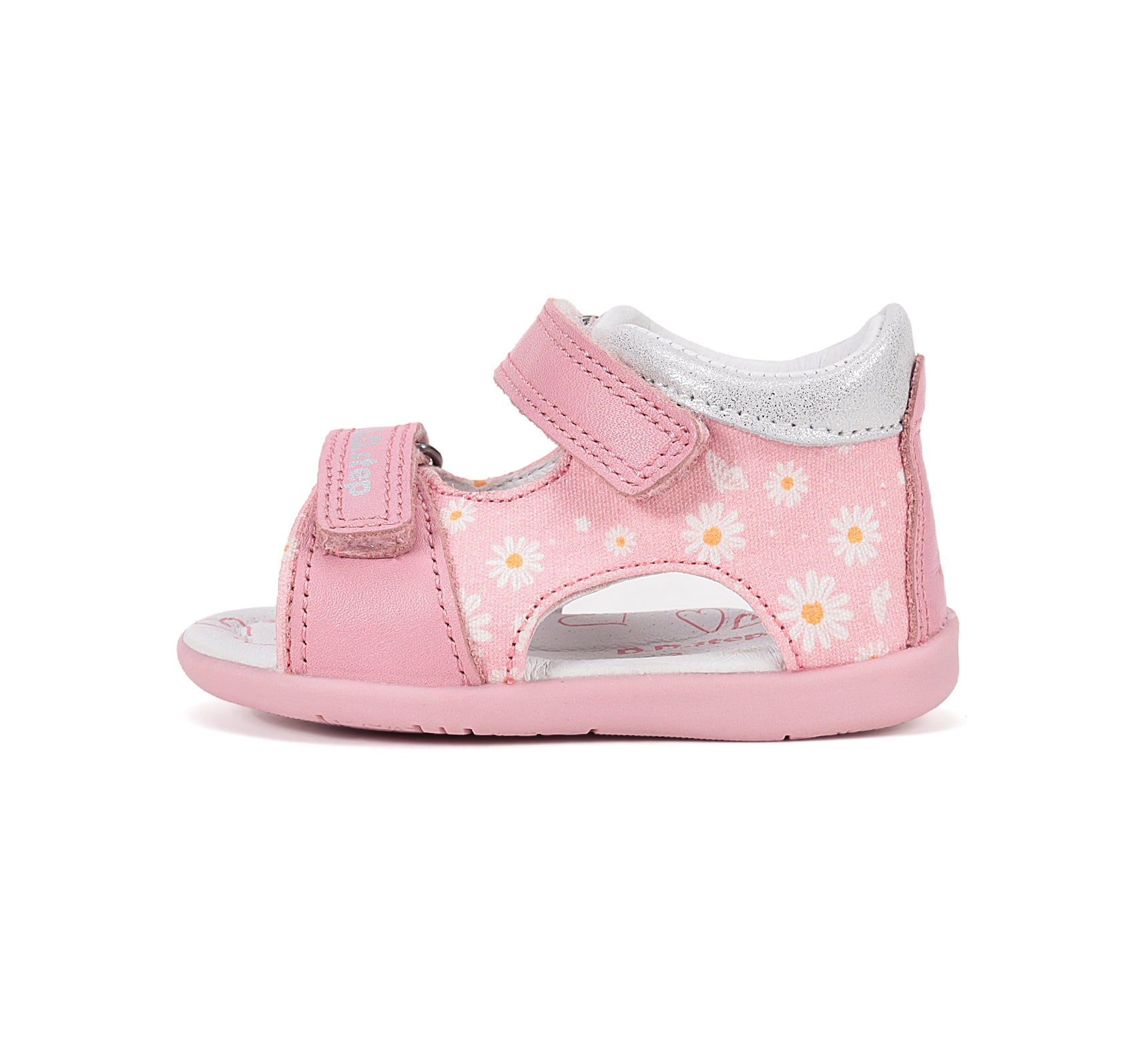 D.D.Step sandale fete 20-25 Baby Pink cu margarete Imagine secundară a produsului