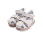 D.D.Step sandale fete 20-25 White cu desene