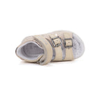 D.D.Step sandale fete 19-24 Cream cu unicorn