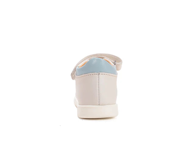 D.D.Step sandale fete 25-30 White cu frunza (Copie)