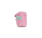 D.D.Step sandale fete piele 20-25 Daisy Pink cu floare