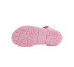 D.D.Step sandale fete piele 20-25 Daisy Pink cu floare