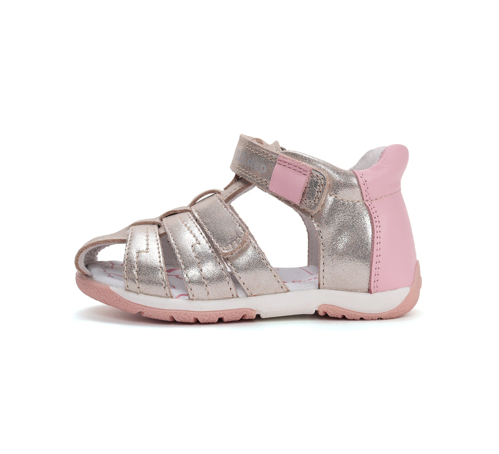 D.D.Step sandale fete piele 20-25 Gold Imagine secundară a produsului
