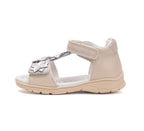 D.D.Step sandale fete Ponte20 supinati 22-27 Champagne cu floricele