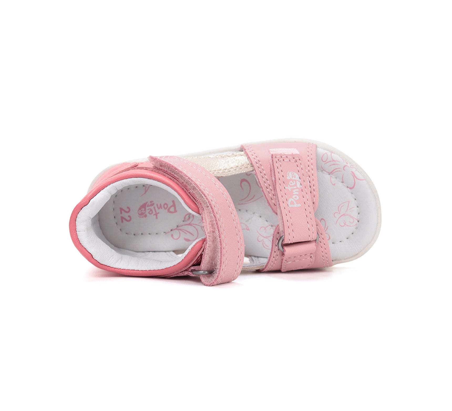 D.D.Step sandale fete Ponte20 supinati 22-27 Hot Pink combinat