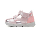D.D.Step sandale fete Ponte20 supinati 22-27 Rose Gold cu ursulet