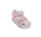 D.D.Step sandale fete Ponte20 supinati 22-27 Rose Gold cu ursulet