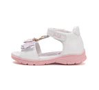 D.D.Step sandale fete Ponte20 supinati 28-33 White cu floricele
