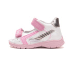 D.D.Step sandale fete Ponte20 supinati 28-33 White cu roz