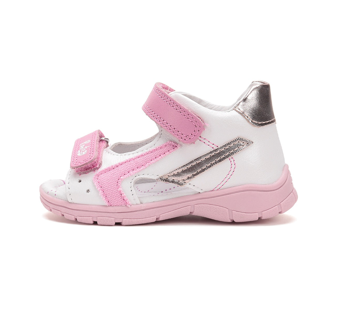D.D.Step sandale fete Ponte20 supinati 28-33 White cu roz