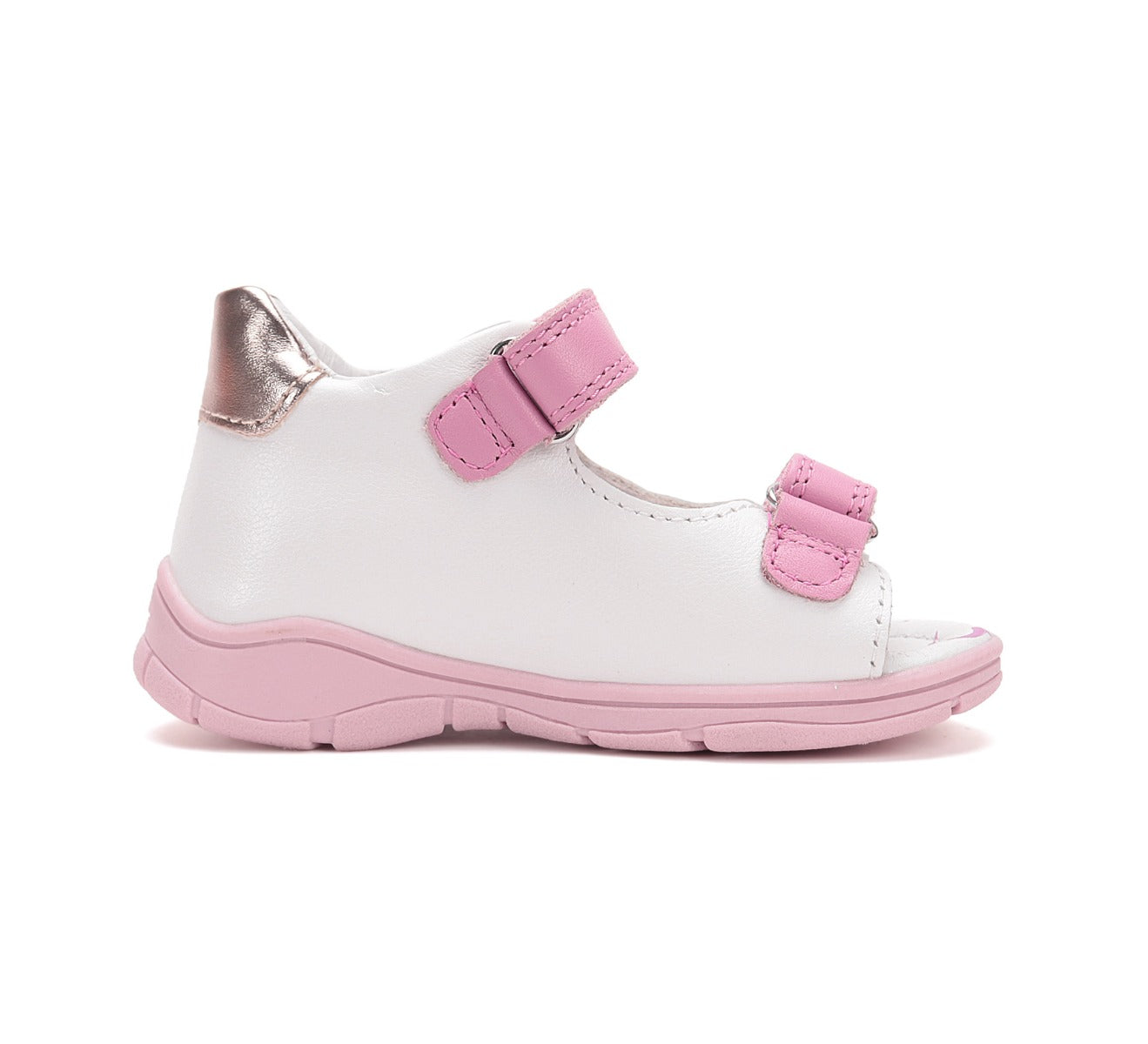 D.D.Step sandale fete Ponte20 supinati 28-33 White cu roz
