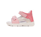 D.D.Step sandale fete Ponte20 supinati 28-33 Hot Pink cu bej