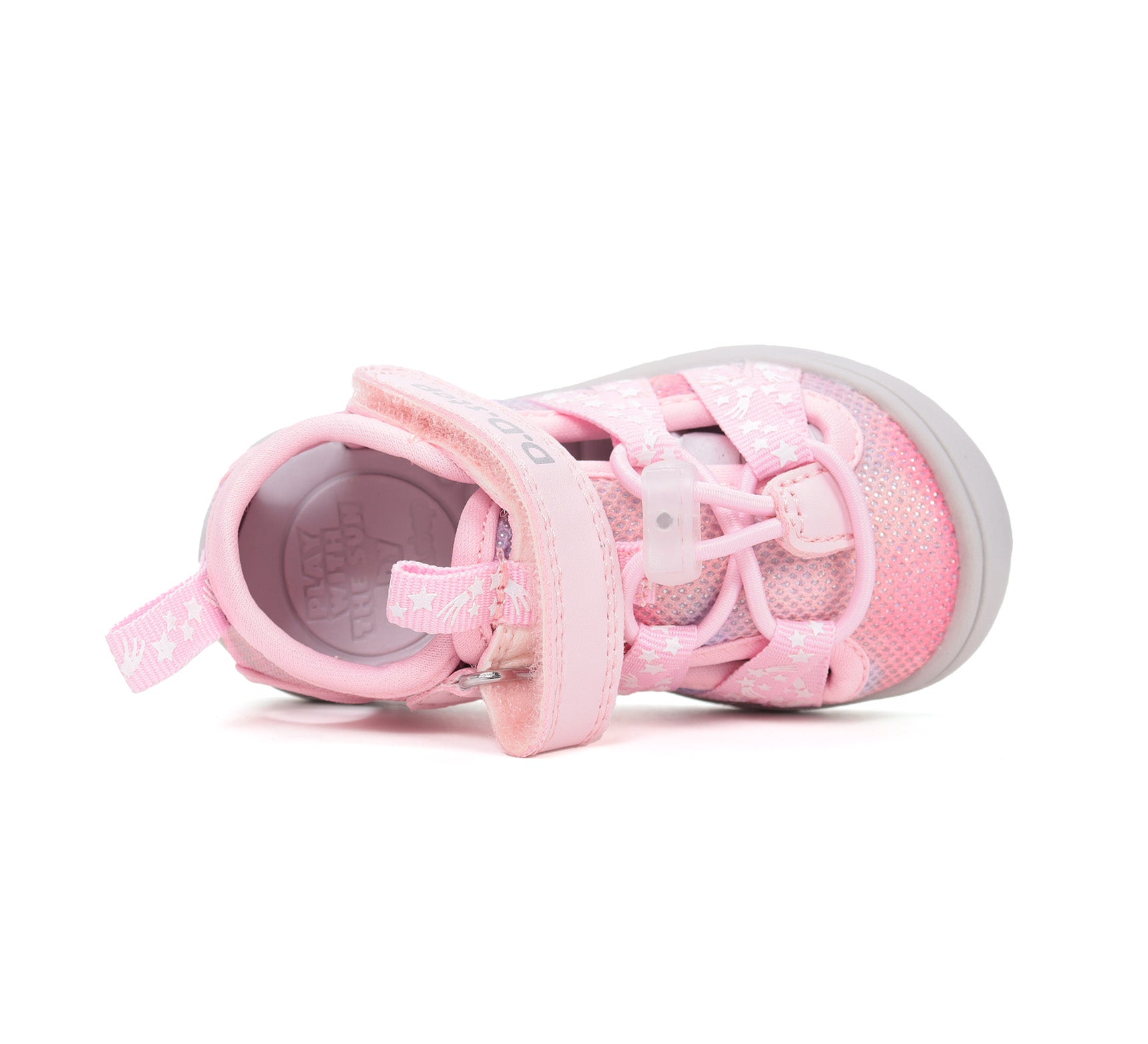 D.D.Step sandale fete "Quick Dry" 26-31 Strawberry cu stelute