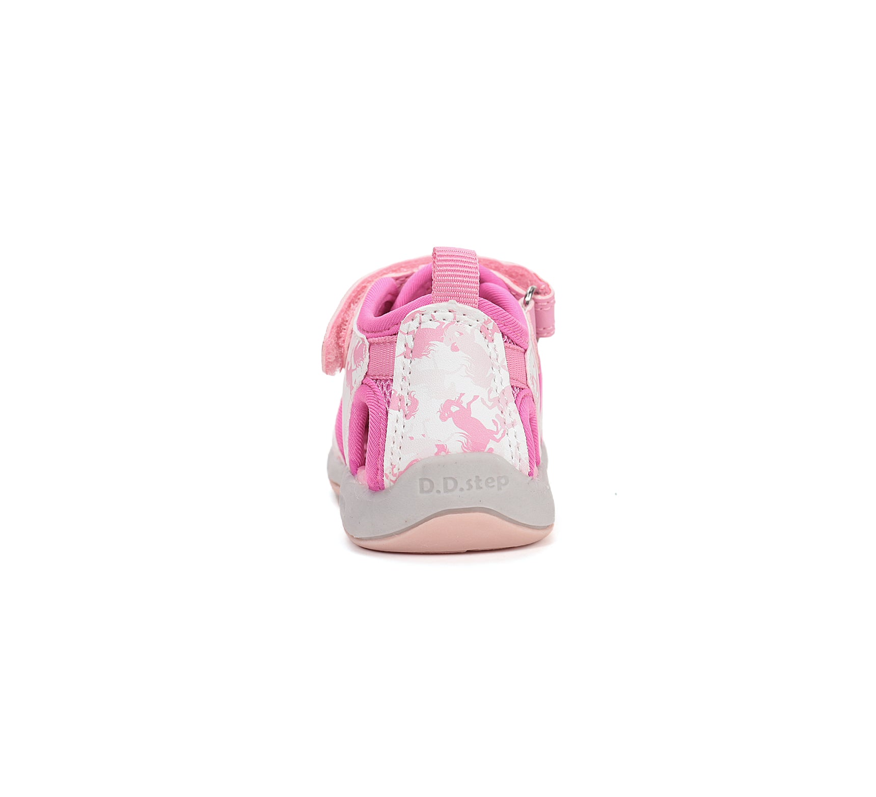 D.D.Step sandale fete "Quick Dry" 20-31 Hot Pink cu unicorn