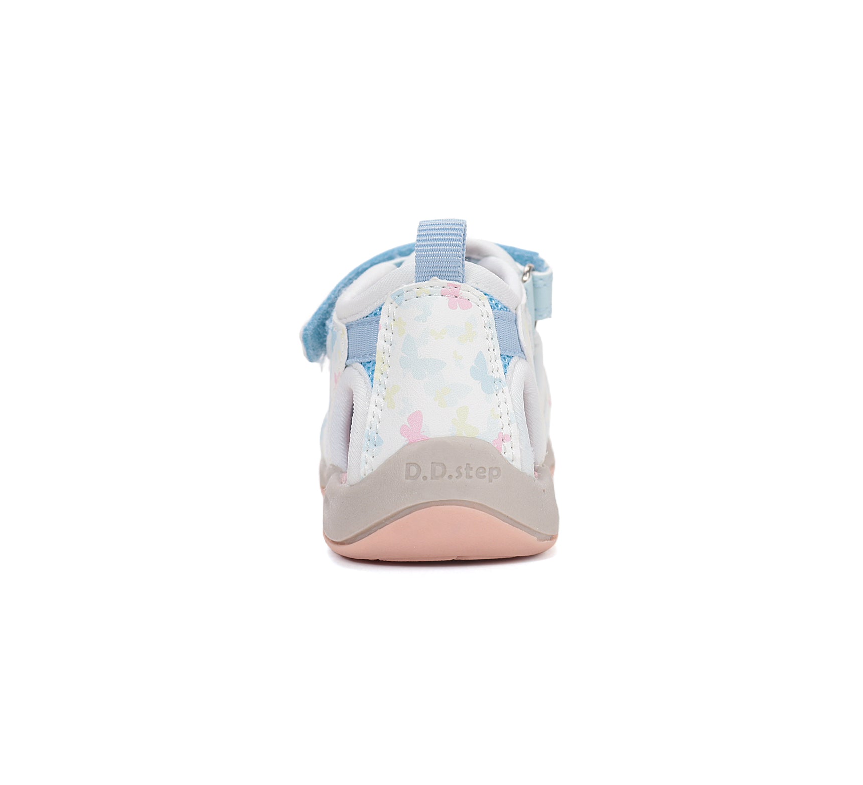 D.D.Step sandale fete "Quick Dry" 20-31 White cu fluturas