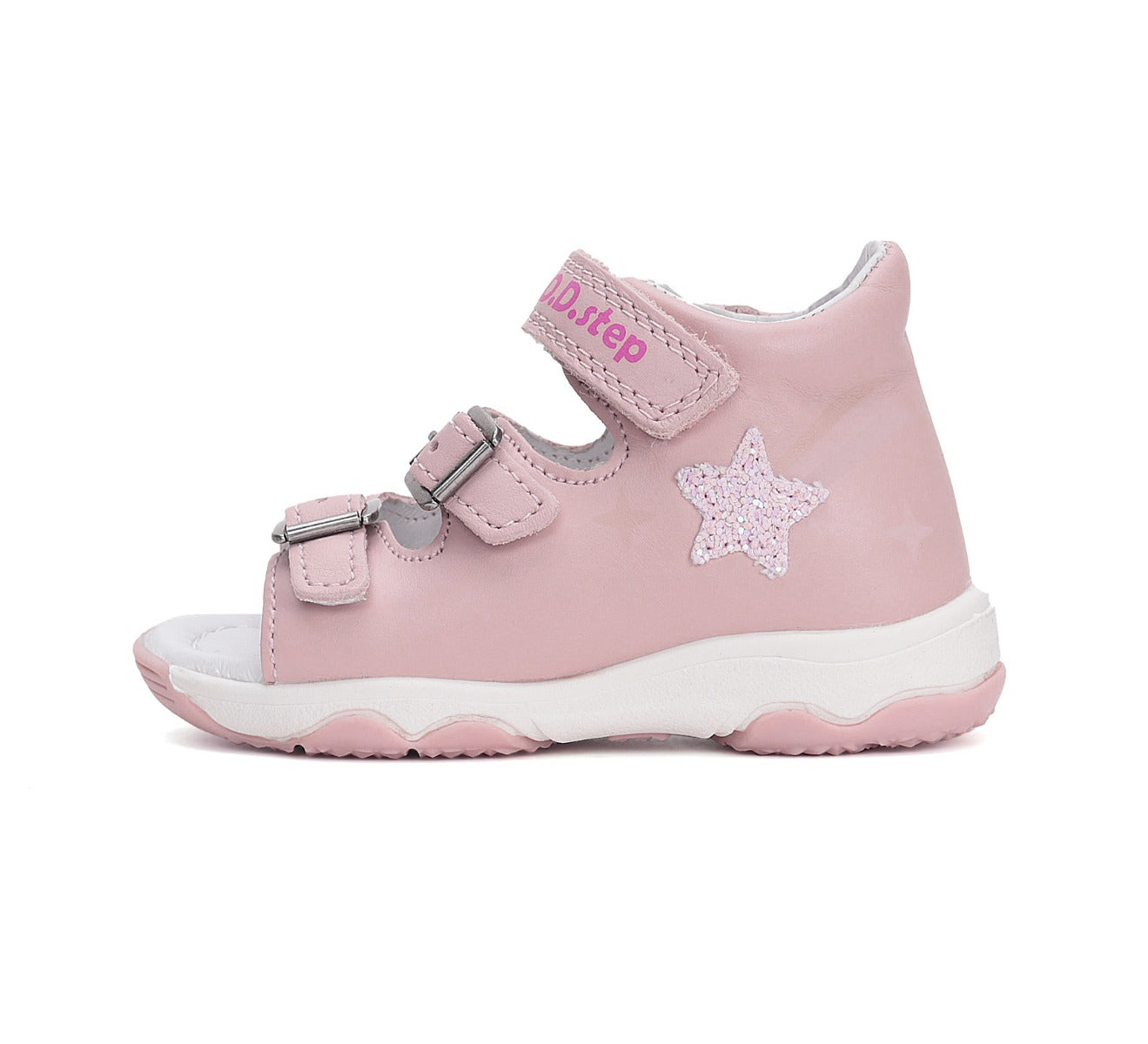 D.D.Step sandale fetite Sun Reactive 20-25 Pink cu stea Imagine secundară a produsului