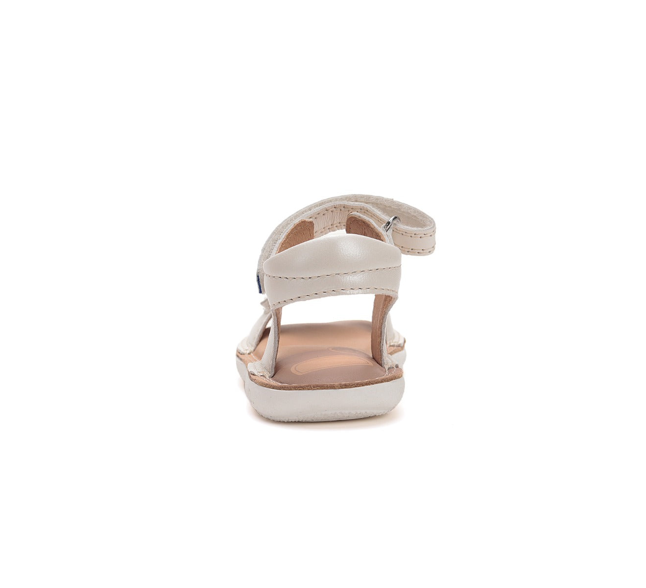 D.D.Step sandale fetite 26-31 White cu floare mare