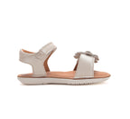 D.D.Step sandale fetite 26-31 White cu floare mare
