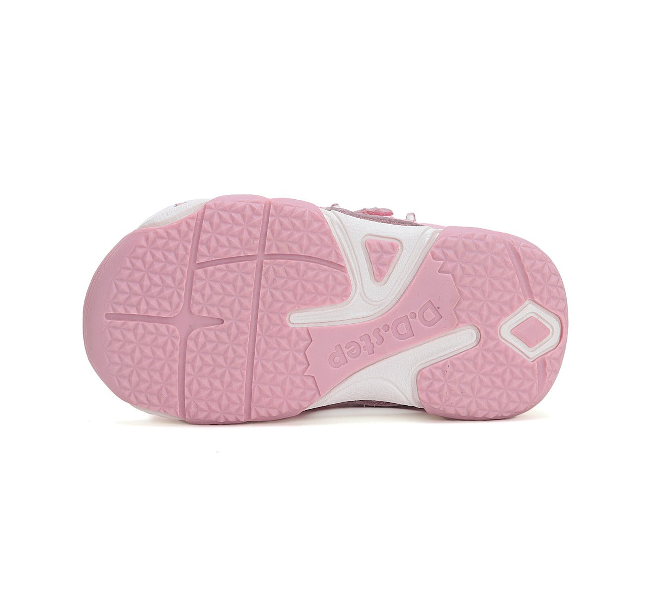 D.D.Step sandale fetite cu LED 26-31 Daisy Pink cu diamante