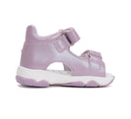D.D.Step sandale fetite cu LED 20-25 Mauve cu fluturasi