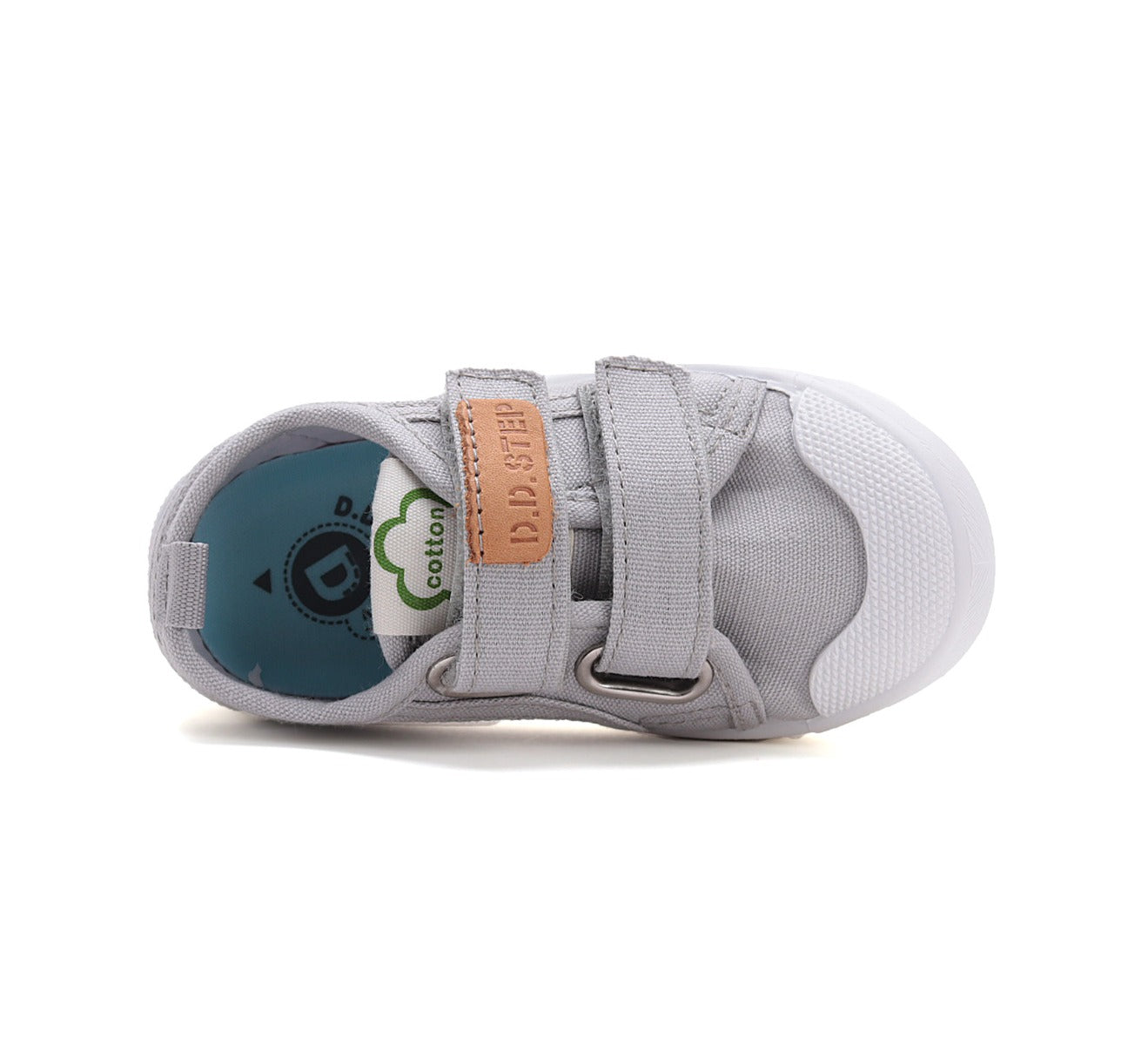 D.D.Step tenisi fete 20-25 Grey simplu