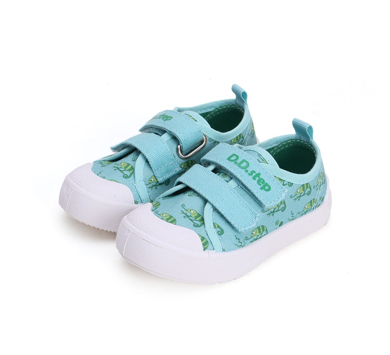 D.D.Step tenisi baieti 26-31, Sea Green cu cameleon Imagine principală a produsului