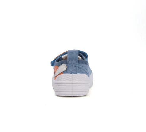 D.D.Step tenisi baieti 20-25 Bermuda Blue cu catel