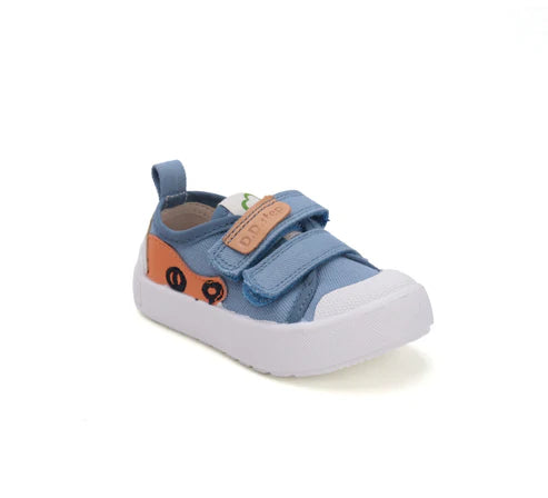 D.D.Step tenisi baieti 20-25 Bermuda Blue cu catel
