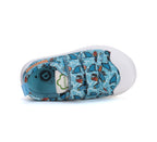 D.D.Step tenisi baieti 26-31 Sky Blue cu Surf