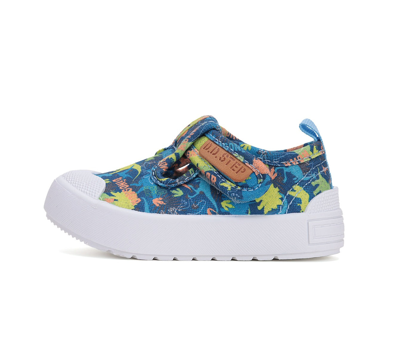 D.D.Step tenisi baieti decupati 20-25 Bermuda Blue cu Dino