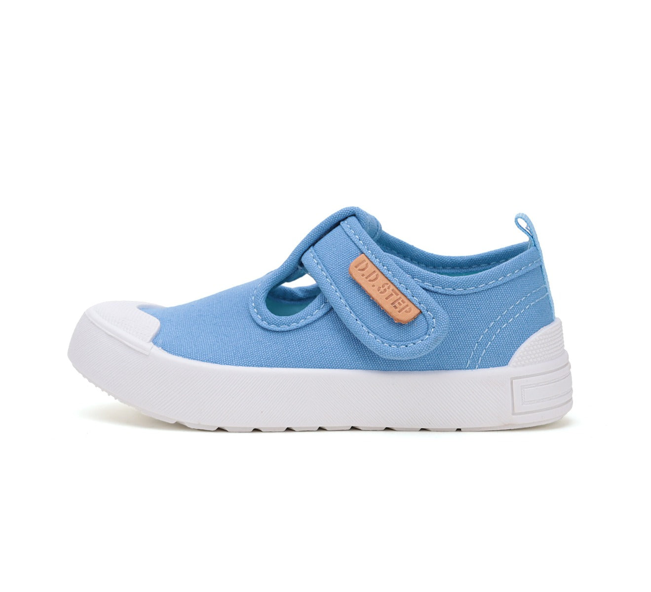 D.D.Step tenisi baieti decupati 20-25 Bermuda Blue simplu