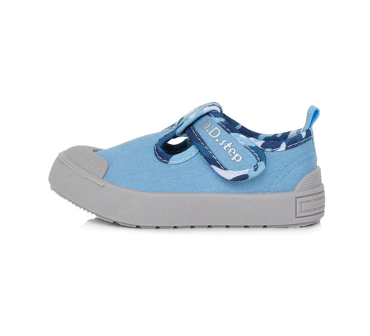 D.D.Step tenisi baieti decupati 20-25, Bermuda Blue Imagine principală a produsului