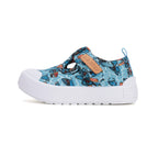 D.D.Step tenisi baieti decupati 20-25 Sky Blue cu Rechin