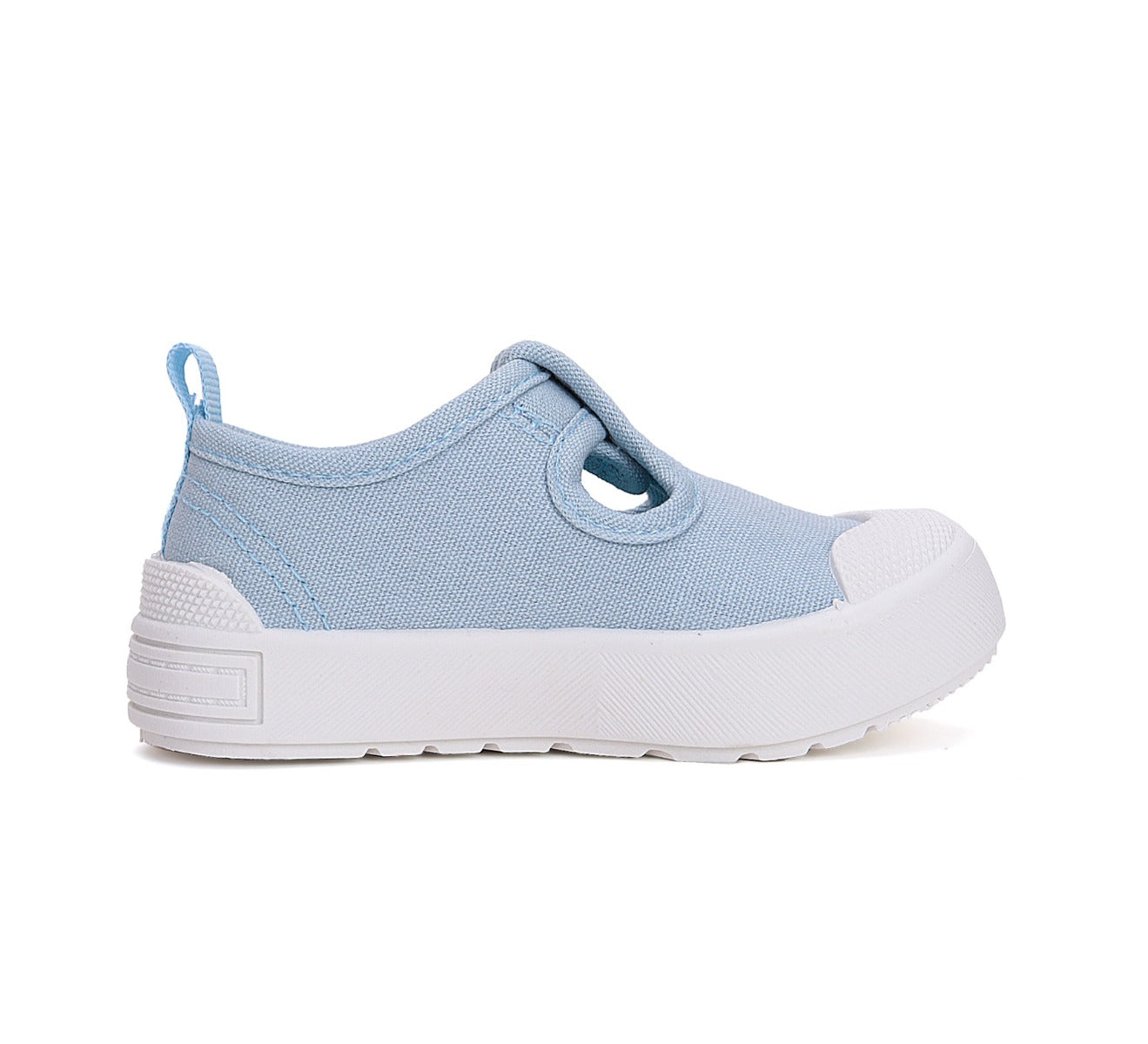 D.D.Step tenisi baieti decupati 26-31 Sky Blue simplu