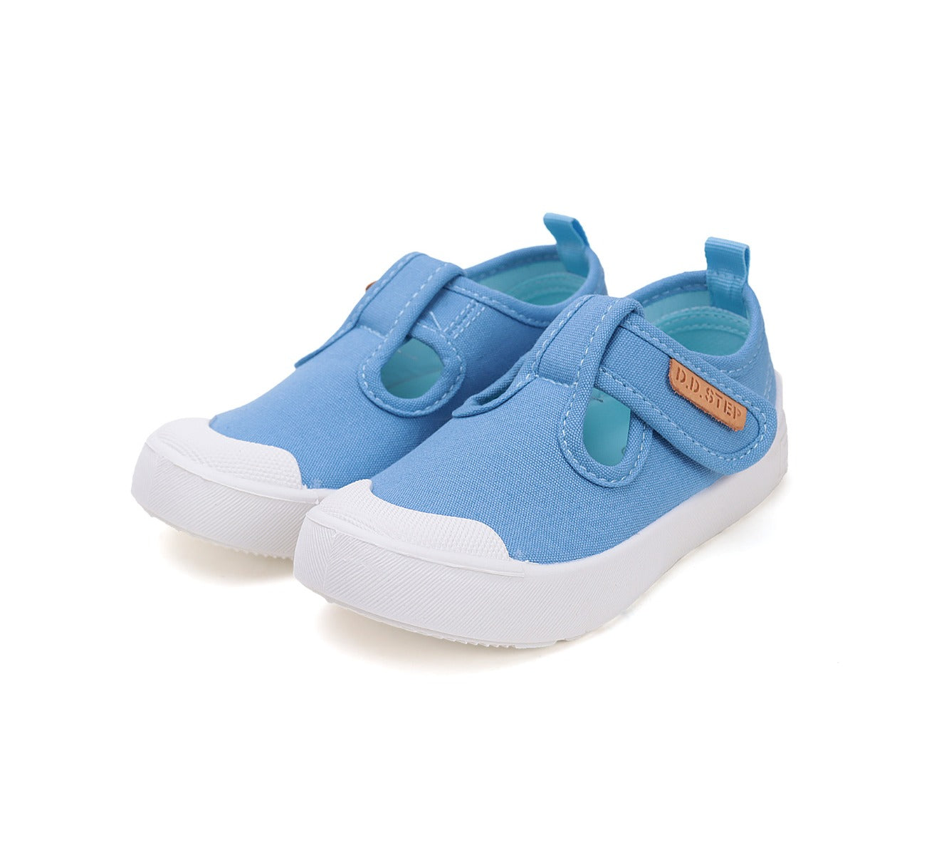 D.D.Step tenisi baieti decupati 26-31 Bermuda Blue simplu
