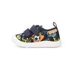 D.D.Step tenisi baieti din panza 22-33 Royal Blue Football