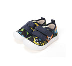 D.D.Step tenisi baieti din panza 22-33 Royal Blue Football