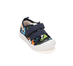 D.D.Step tenisi baieti din panza 22-33 Royal Blue Football