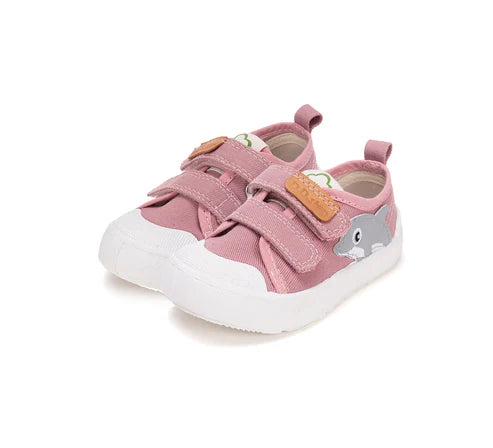 D.D.Step tenisi fete 20-25 Baby Pink cu delfin Imagine principală a produsului