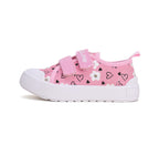 D.D.Step tenisi fete 26-31 Dark Pink cu inimioare