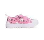 D.D.Step tenisi fete 26-31 Dark Pink cu inimioare