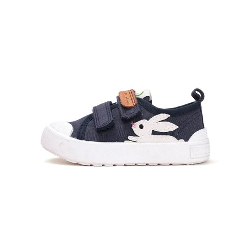 D.D.Step tenisi fete 26-31 Royal Blue cu iepuras
