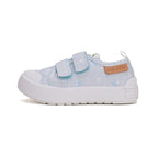D.D.Step tenisi fete 20-25 Sky Blue cu floricele