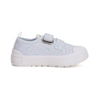D.D.Step tenisi fete 20-25 Sky Blue cu floricele