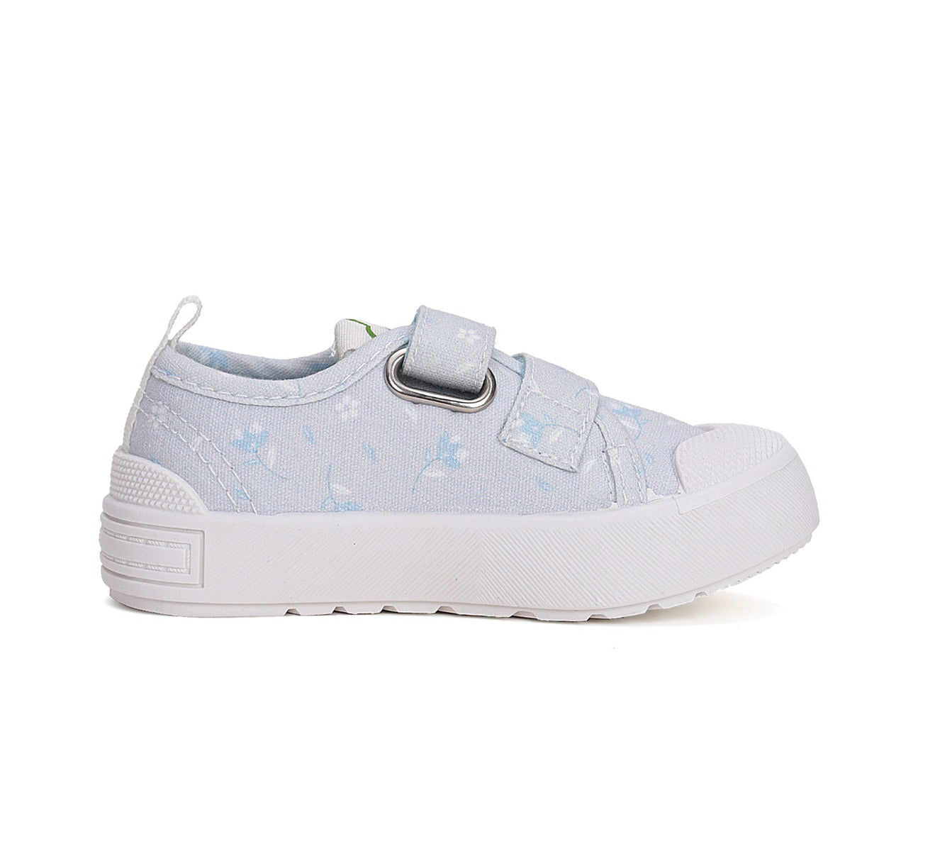 D.D.Step tenisi fete 20-25 Sky Blue cu floricele