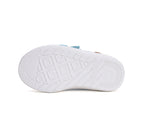 D.D.Step tenisi fete 20-25 Sky Blue cu floricele